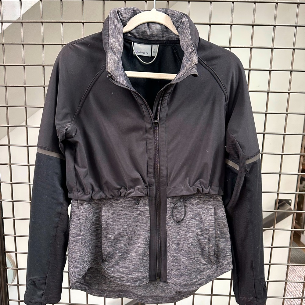 Athleta dry fit zip-up